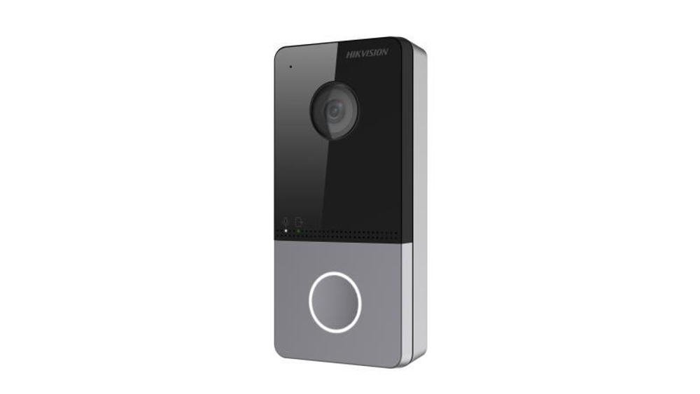 DS-KV6113-WPE1/B   вызывная панель на одного абонента с ИК-подсветкой и Wi-Fi