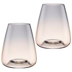 НАБОР СТАКАНОВ "ALURE COLORS" ИЗ 2 ШТ. 440 МЛ