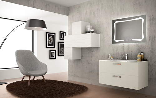 Зеркало Azario Otto-4 80 см ФР-00001398 с подсветкой