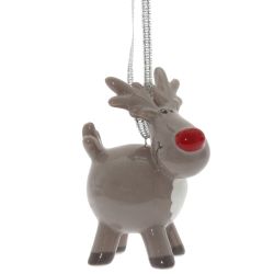 GAEM Украшение новогоднее "Олень", L4 W5,5 H8 см, 2в.