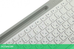 Клавиатура A4Tech Fstyler USB slim White белый/серый (FK25)