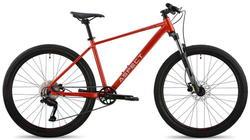 Велосипед Aspect Nickel Pro 27.5 (2026) (M (18"), Оранжевый)