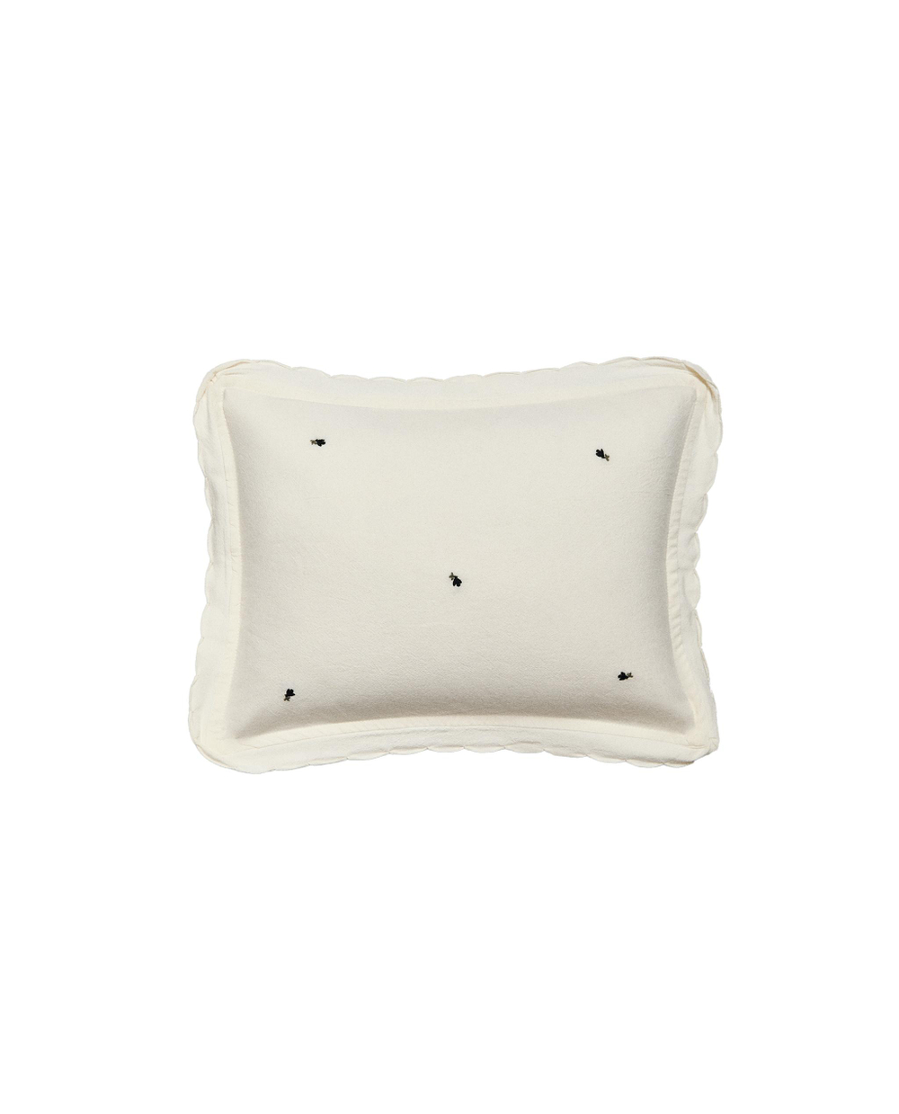 Zara Home наволочка декоративная из хлопка, молочный, 30x40 см · 6614/008