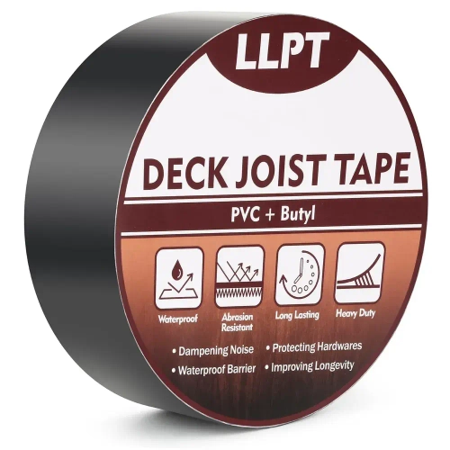 Бутиловая лента для защиты лаг, 15м*50мм / для герметизации деревянных перекрытий, балок, кровли беседки и террас