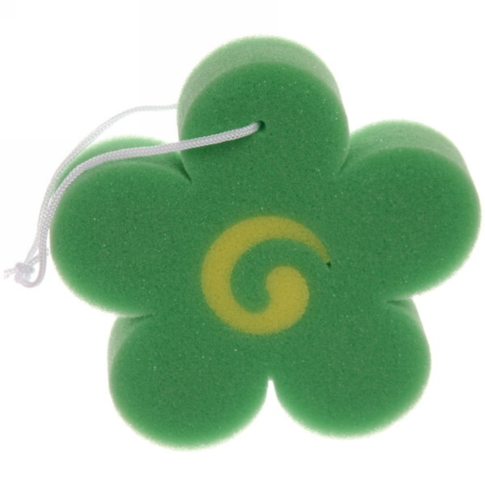 Губка для тела поролоновая фигурная «Цветок», d-15см