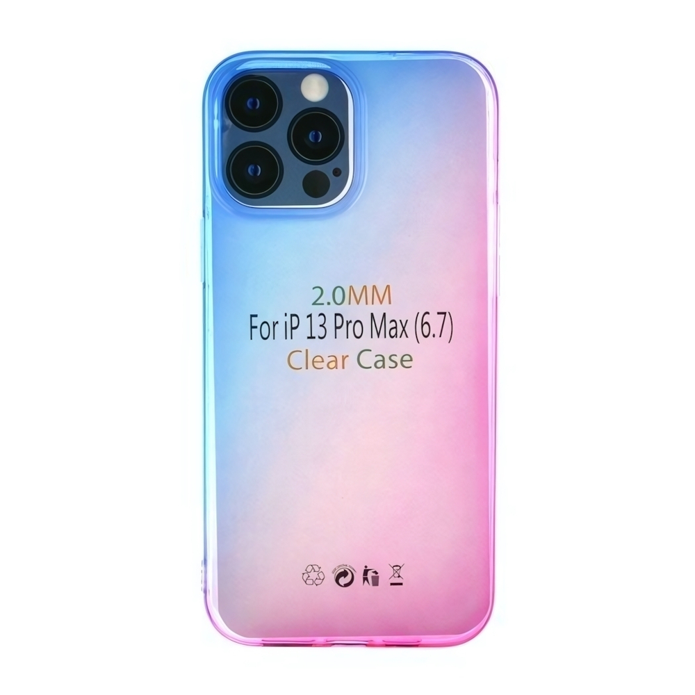 Чехол для iPhone 13 Pro Max Градиент, ТПУ, 012964
