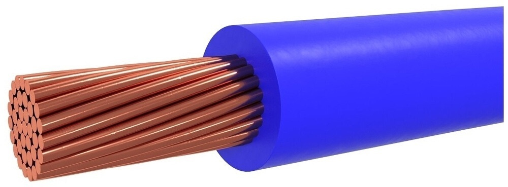 Провод ПуГВ(ПВ-3) 16 голубой