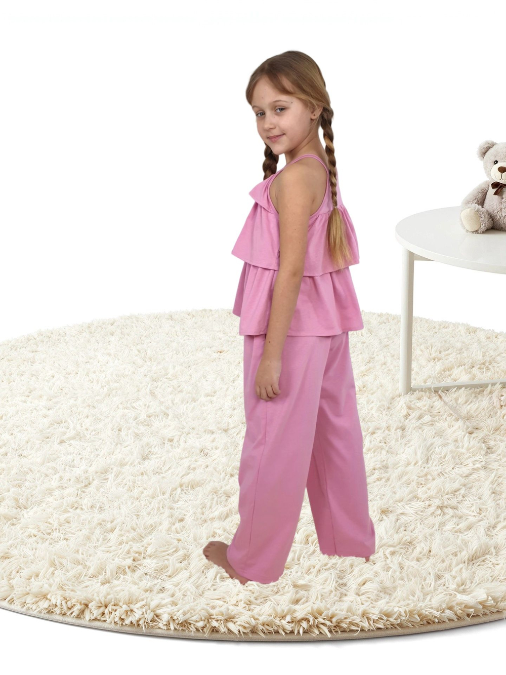 02-160-3 Комплект для девочки (джемпер+ брюки)