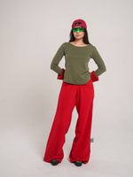 Лонгслив Базовый Хаки