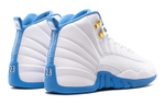 Jordan Air Jordan 12 Retro University Blue Gold Buckle High-top Retro Basketball shoes GS North Carolina Blue 2016 Edition