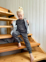 Жилет Mjölk Серый