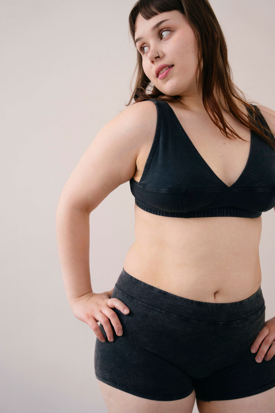 Бралетт №12 из вареного трикотажа