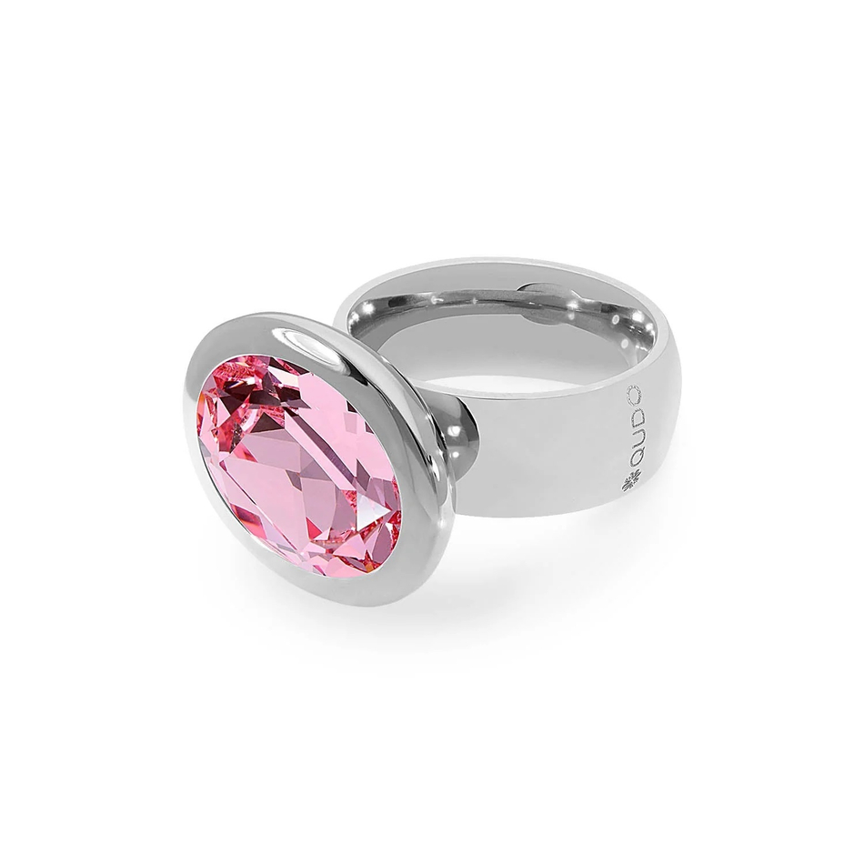 Кольцо Qudo TIVOLA big S light rose 17.8 мм 632103/17.8 R/S