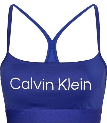 ТОП теннисный Calvin Klein Low Support Sports Bra - небесный