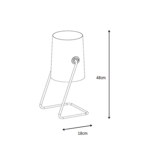 Настольная лампа Lucide Bost 06503/81/30