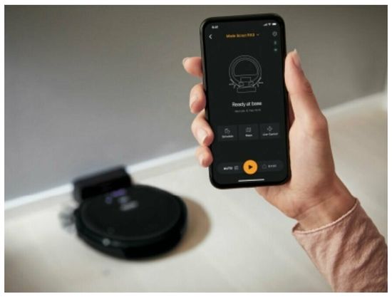 Робот-пылесос Miele SPQL0 Scout RX3 OBSW чёрный обсидиан 41PQL005