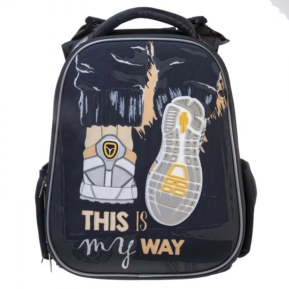 Рюкзак 37x29x17см "Ergonomic. Classic. My way" 2 отд. 2 карм. (Хатбер)