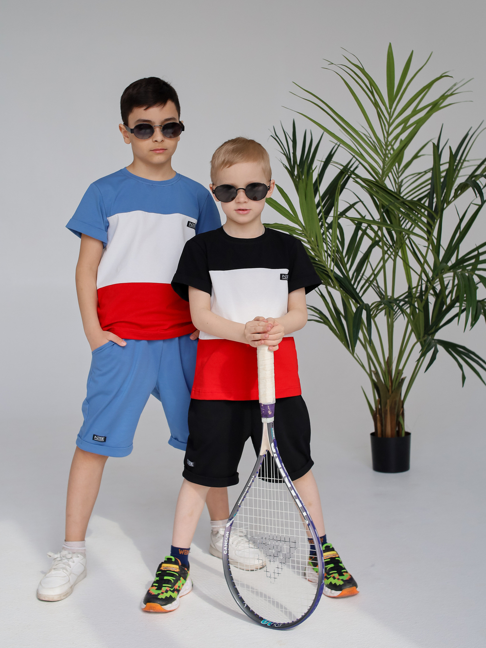 Бермуды TENNIS JUNIOR, черные