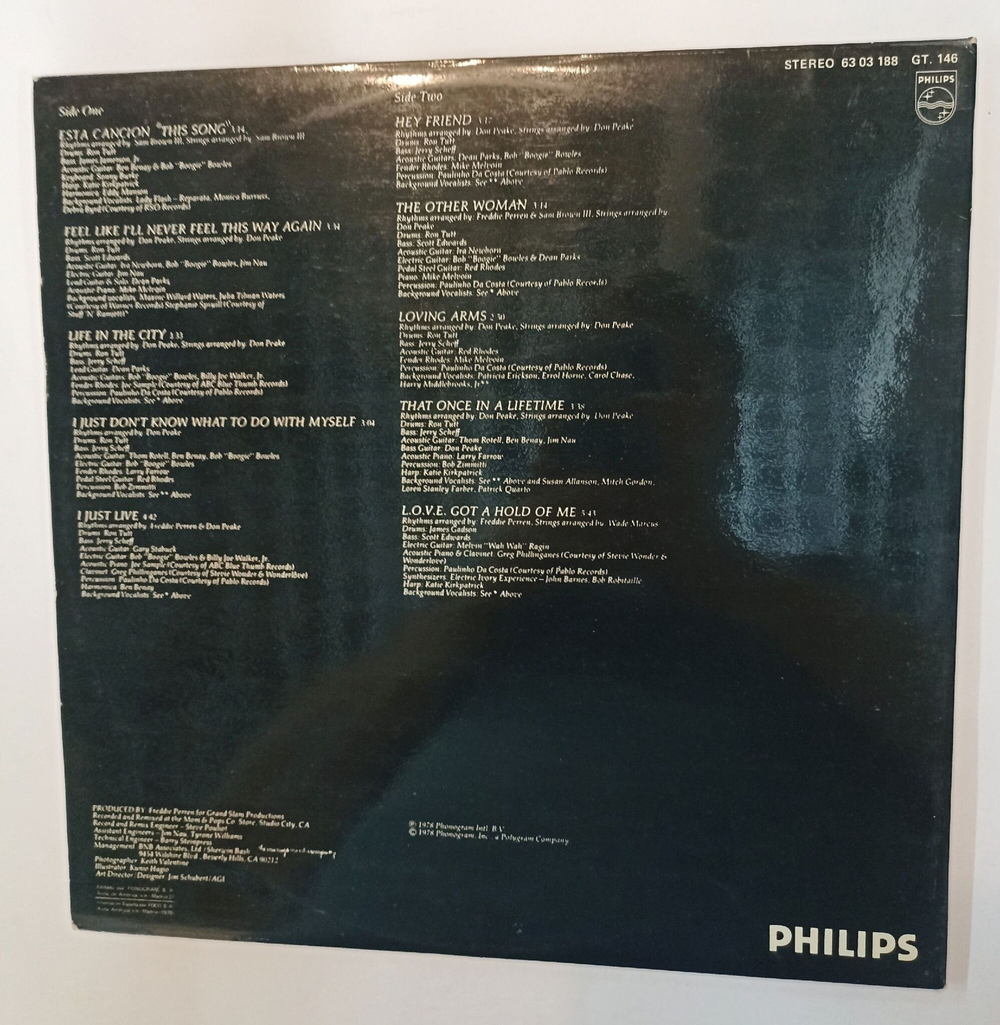 Винтажная виниловая пластинка LP Demis Roussos (Spain 1978)
