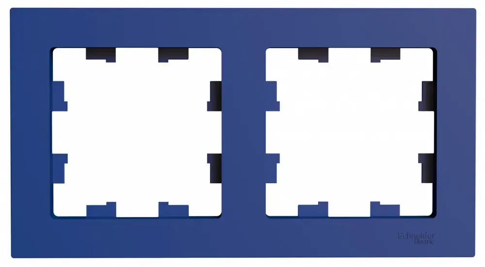 ATLASDESIGN 2-постовая РАМКА, универсальная, АКВАМАРИН