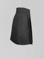 Юбка JN 8680 однотонная плиссированная с шортиками