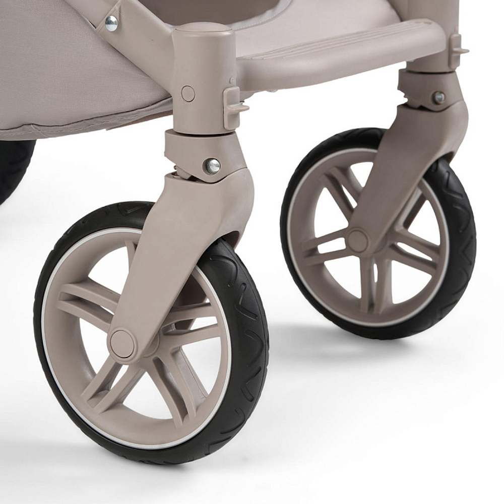 Детская прогулочная коляска Happy Baby Luna 360 beige (flowers)