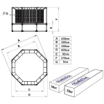 Батут Outdoor Plus с ограждением диам. 420 см