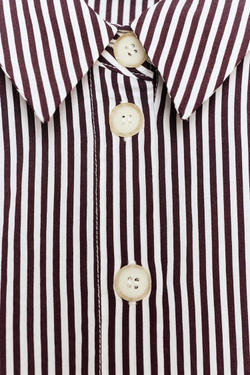 ZARA РУБАШКА С ОБЪЕМНЫМИ РУКАВАМИ, ПОЛОСКИ