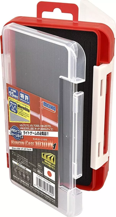 Коробка рыболовная Meiho RUNGUN CASE 1010W-1 175х105х38