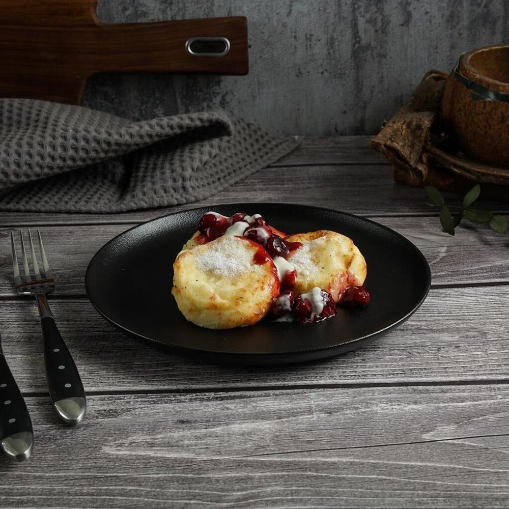 Тарелка d 20,6 см h2 см Black Sand Fine Plus Noble [6]