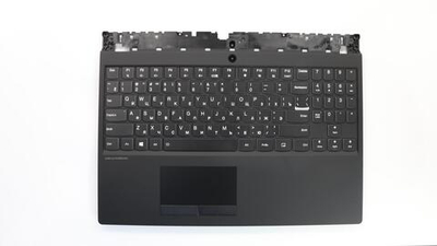 Верхняя панель с клавиатурой (топкейс) для ноутбука Lenovo Legion Y530-15ICH 81FV раскладка - русская, с подсветкой, чёрный (5CB0R40181)+, оригинал