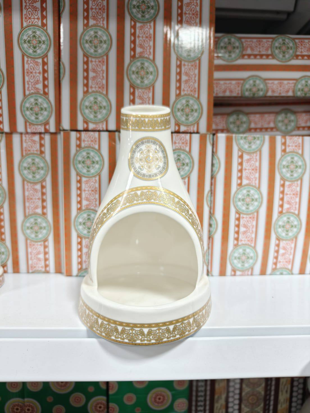 Керамический светильник-аромалампа (Камелек)