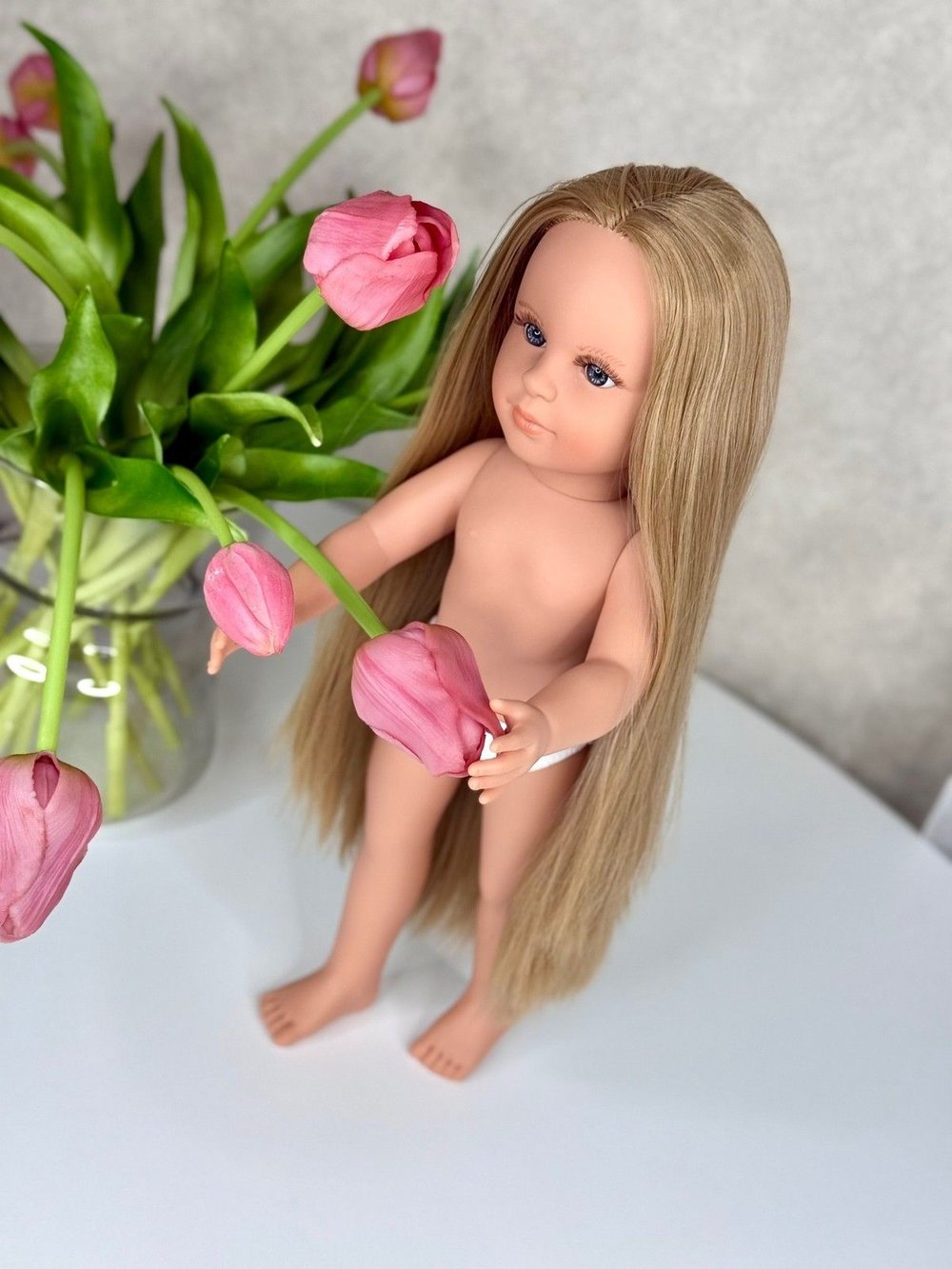 Кукла LAMAGIK виниловая 42см Nina без одежды (4212W)