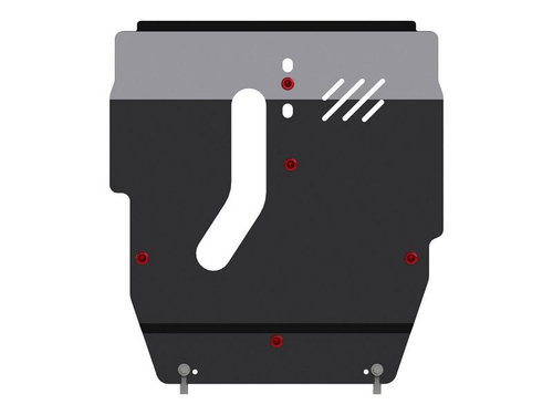 Защита картера и КПП Sheriff для Chery Tiggo (T11) 2005-2013 арт.28.1260