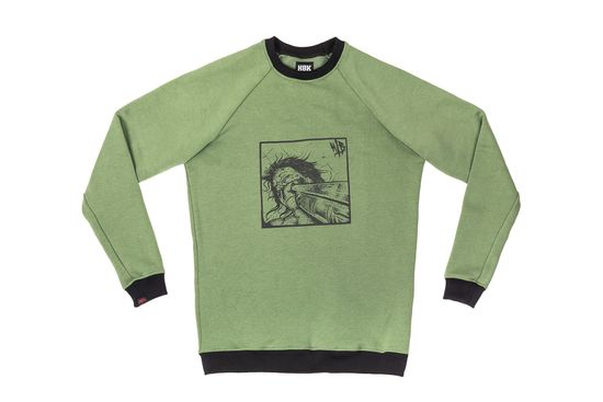 Свитшот HOOK Камшот Олива