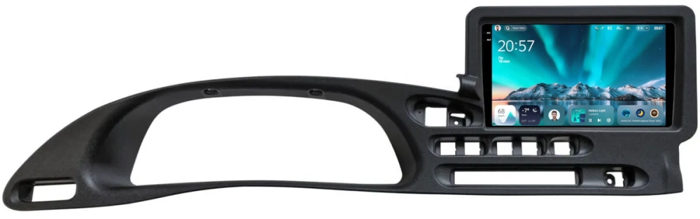 Магнитола для Chevrolet Niva, Lada Niva Travel (любая комплектация, цельная рамка) - Teyes CC4 монитор 9.2" 2K QLED на Android 14, Snapdragon 680, DSP, CarPlay, 4G SIM-слот