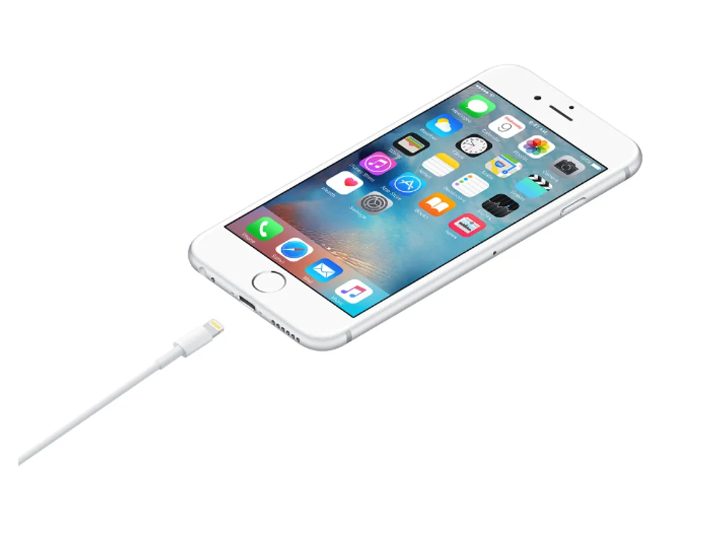 Кабель 1m USB/Lightning 2A UL04AW Ubik white