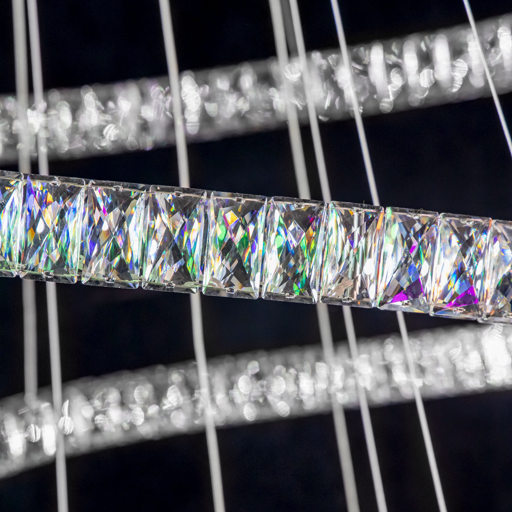 Eletto Olimpia EL330P140 LED Люстра хрустальная с пультом Хром