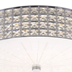 Citilux Портал CL32418G1 LED RGB Люстра хрустальная с пультом Хром