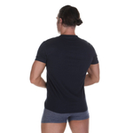 Набор из 2 мужских футболок Emporio Armani - белой и темно-синей (Размер: L) (Цвет: разноцветный)