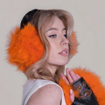 меховые наушники