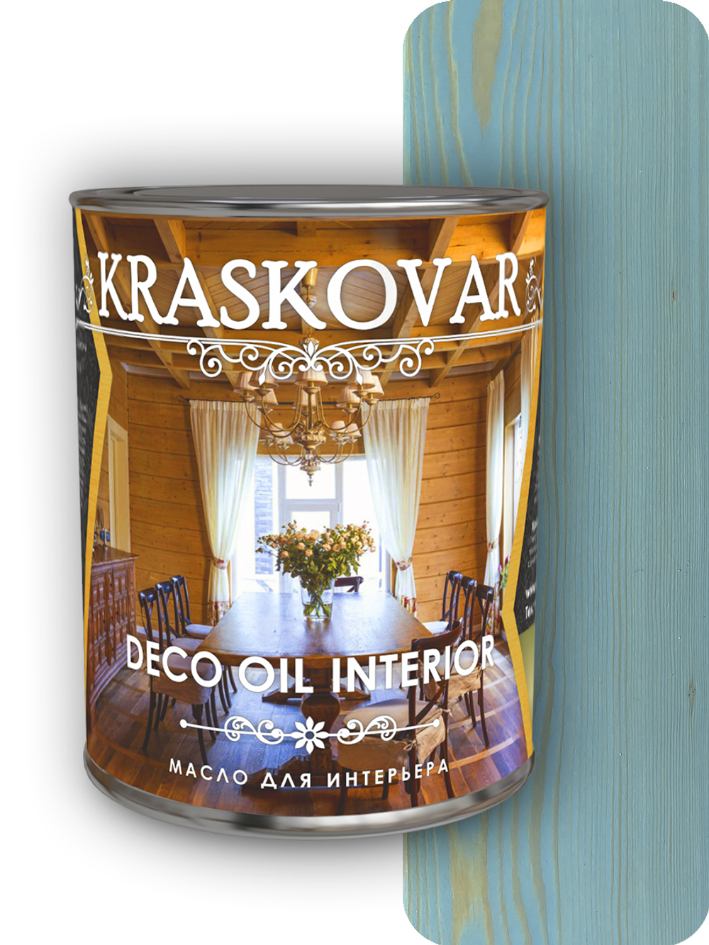 Масло для интерьера Kraskovar Deco Oil Interior волна