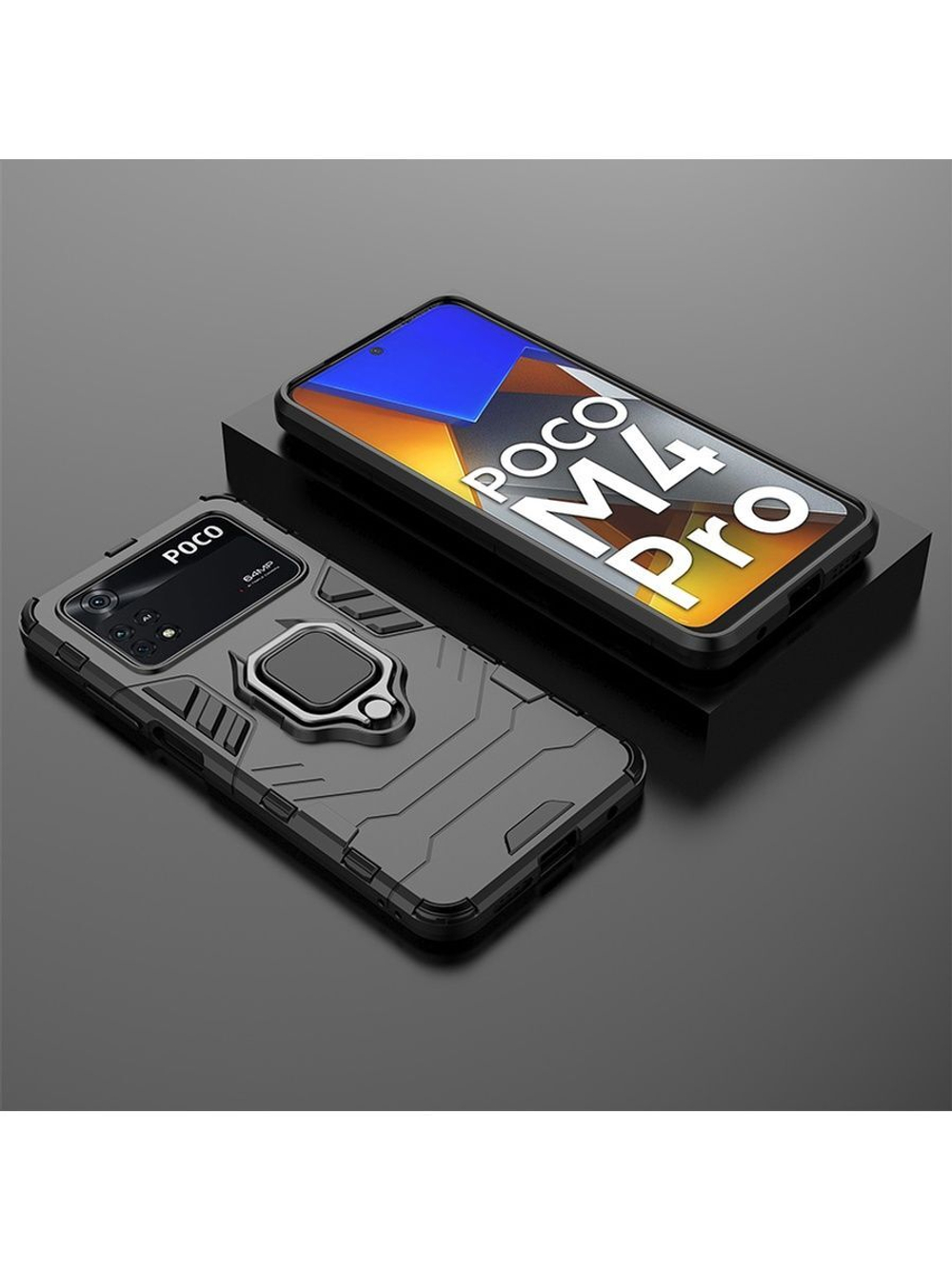 Противоударный чехол Panther Case для Xiaomi Poco M4 Pro 4G