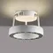 359397 OVER NT24 278 белый Светильник накладной светодиодный IP20 LED 12W вниз/5W вверх 220V 1360Лм 3000K TURN