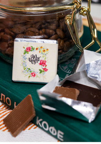 Шоколад с логотипом