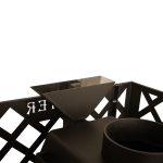 Печь для бани "Кратер 20С" бак