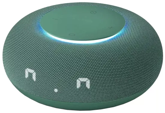 Умная колонка VK Капсула мини (с часами), хвойный зеленый