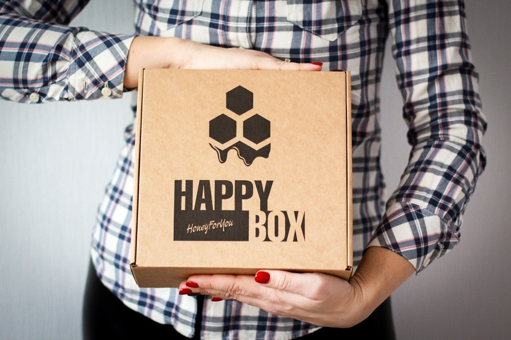 Набор сладостей HappyBox by HoneyForYou "Happy Milka №1"