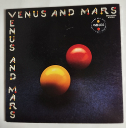 Винтажная виниловая пластинка LP Paul McCartney Wings Venus And Mars (Japan 1975) (No Obi) EX
