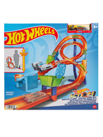 Hot Wheels HMB15 Вертикальный прыжок, трасса для гоночных машин с эффектом прыжка, игровой набор, оригинал Mattel